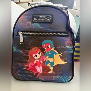 Loungefly Marvel Studios WandaVision Mini Backpack ❤️✨ hard tag NWT